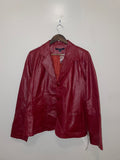 RED LEATHER JACKET